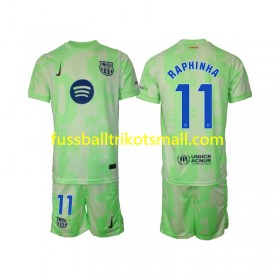 Fußballtrikots FC Barcelona Raphinha 11 Kinder 2024-2025 Kurzarm 3rd trikot kaufen